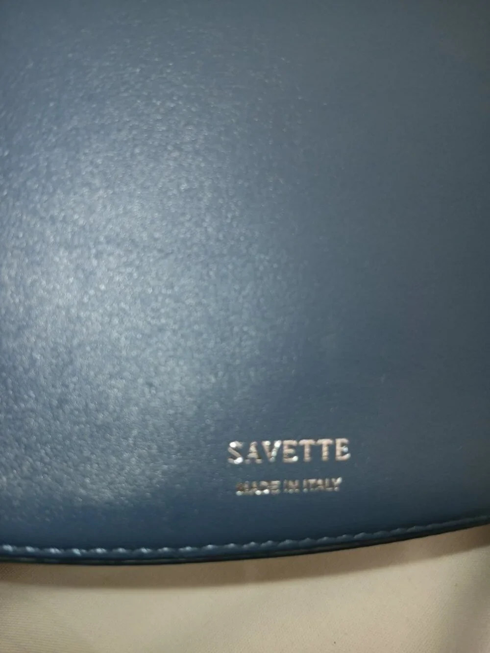 Savette Black Leather Hobo Bag